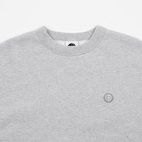 Polar Patch Crewneck Sweatshirt - Sports Grey thumbnail