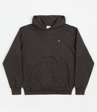 Polar Patch Hoodie - Dirty Black
