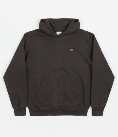 Polar Patch Hoodie - Dirty Black