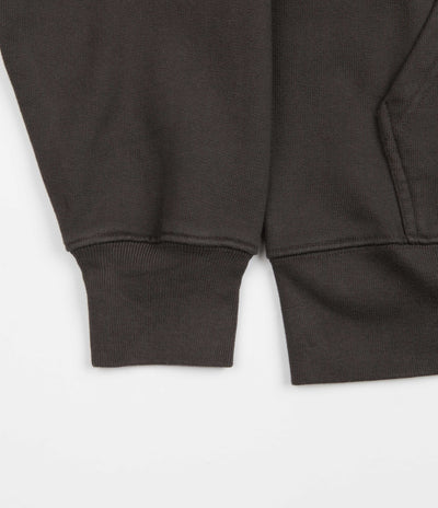 Polar Patch Hoodie - Dirty Black