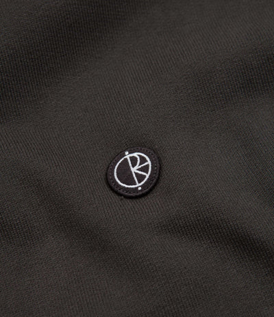 Polar Patch Hoodie - Dirty Black