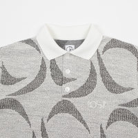 Polar Patterned Polo Shirt - Ivory / Black thumbnail