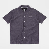 Polar Patterned Shirt - Stripe - Black / Purple thumbnail