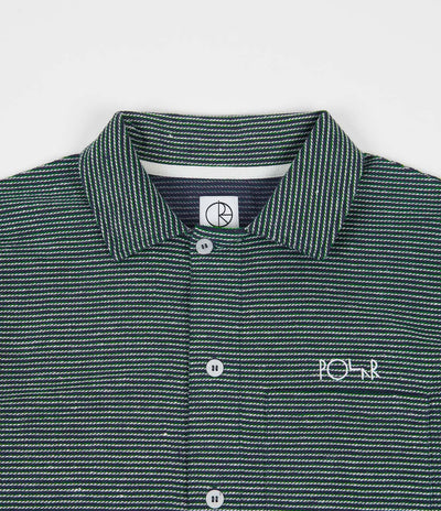 Polar Patterned Shirt - Stripe - Navy / Green
