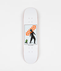Polar Paul Grund Framed Deck - White - 8"