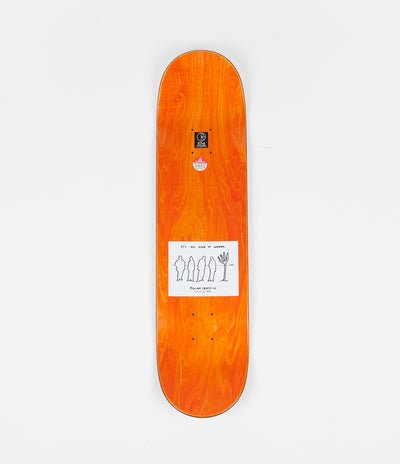 Polar Paul Grund Framed Deck - White - 8"
