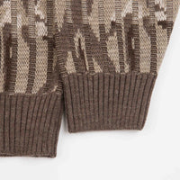 Polar Paul Knit Sweatshirt - Light Brown thumbnail