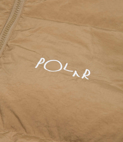 Polar Pocket Puffer Jacket in Antique Gold