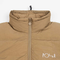 Polar Pocket Puffer Jacket in Antique Gold thumbnail