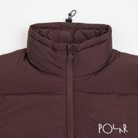 Polar Pocket Puffer Jacket - Bordeaux thumbnail
