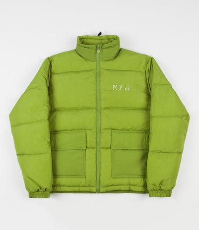 Polar Pocket Puffer Jacket - Parrot Green