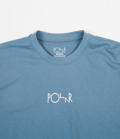 Polar Racing Long Sleeve T-Shirt - Grey Blue