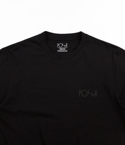 Polar Reflective Racing Long Sleeve T-Shirt - Black / Black