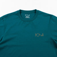 Polar Reflective Racing Long Sleeve T-Shirt - Teal / Gold thumbnail