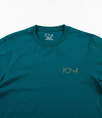 Polar Reflective Racing Long Sleeve T-Shirt - Teal / Gold