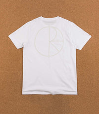 Polar Reflective Stroke Logo T-Shirt - White / White
