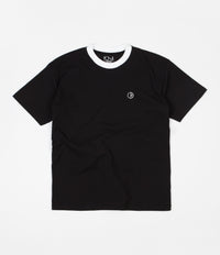 Polar Ringer T-Shirt - Black / White