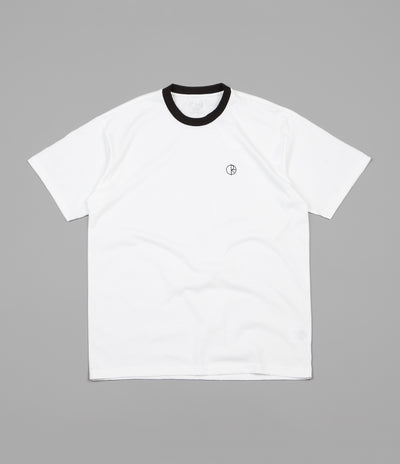 Polar Ringer T-Shirt - White / Black