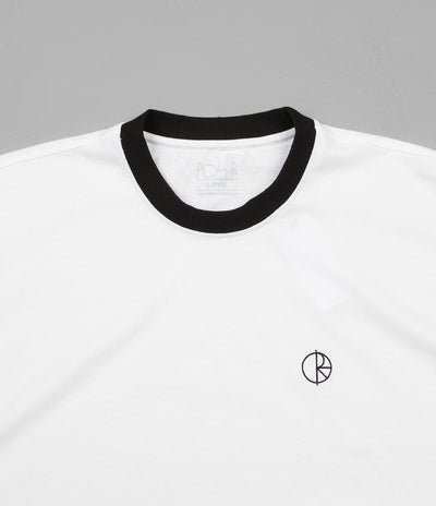 Polar Ringer T-Shirt - White / Black