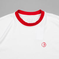 Polar Ringer T-Shirt - White / Red thumbnail