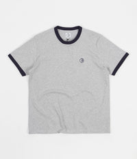 Polar Rios Ringer T-Shirt - Sport Grey / Rich Navy