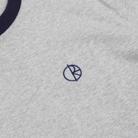 Polar Rios Ringer T-Shirt - Sport Grey / Rich Navy thumbnail