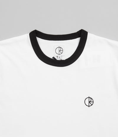 Polar Rios Ringer T-Shirt - White / Black