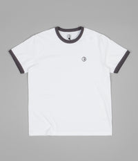 Polar Rios Ringer T-Shirt - White / Graphite
