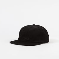 Polar Script Logo Cord Cap - Black thumbnail