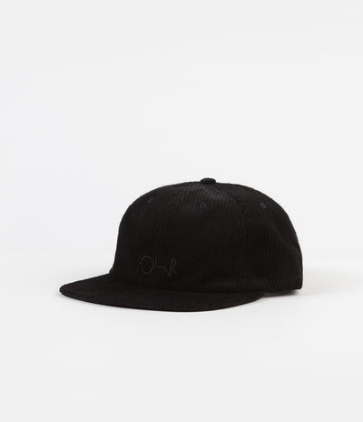 Polar Script Logo Cord Cap - Black