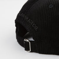 Polar Script Logo Cord Cap - Black thumbnail