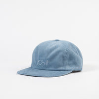 Polar Script Logo Cord Cap - Sky Blue thumbnail