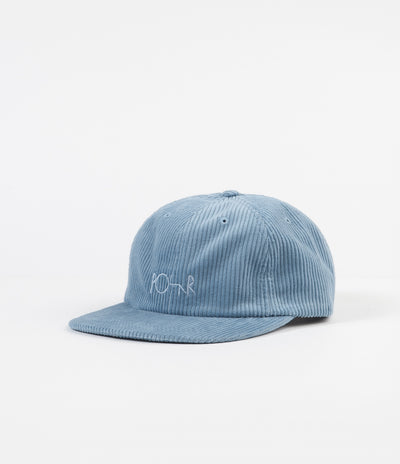 Polar Script Logo Cord Cap - Sky Blue