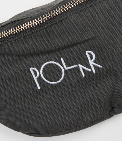 Polar Script Logo Hip Bag - Grey Green