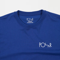 Polar Script Logo T-Shirt - 80's Blue thumbnail