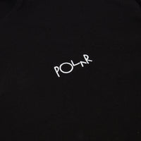 Polar Script Mockneck Long Sleeve T-Shirt - Black thumbnail