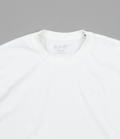 Polar Script T-Shirt - Cloud White