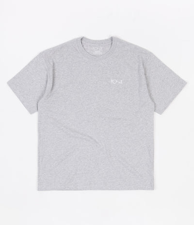 Polar Script T-Shirt - Sport Grey