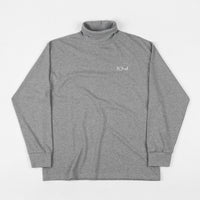 Polar Script Turtleneck - Heather Grey thumbnail