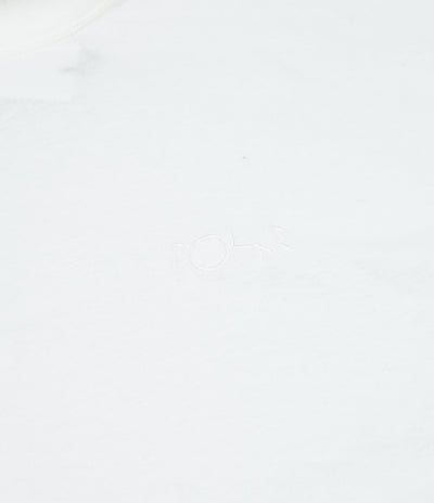 Polar Script Turtleneck Long Sleeve T-Shirt - Cloud White