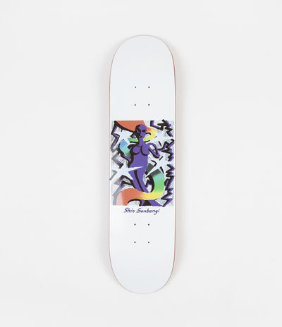Polar Shin Sanbongi Queen Deck - White - 7.875"
