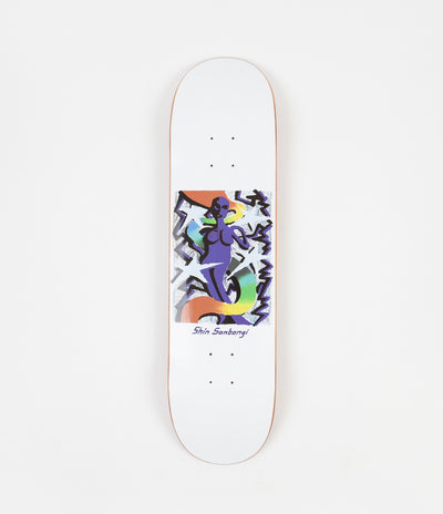 Polar Shin Sanbongi Queen Deck - White - 8.25"