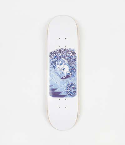 Polar Shin Sanbongi Skate Rabbit Deck - White - 8.5"