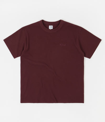 Polar Shin T-Shirt - Wine
