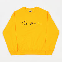 Polar Signature Crewneck Sweatshirt - Yellow thumbnail