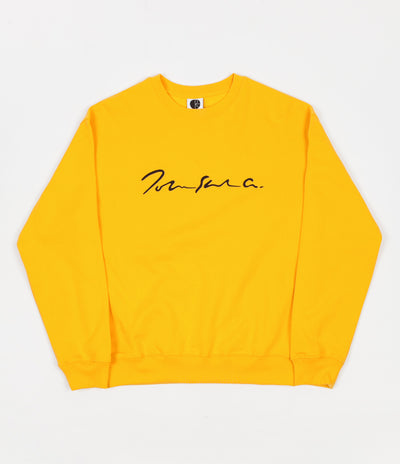 Polar Signature Crewneck Sweatshirt - Yellow
