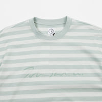 Polar Signature Striped Long Sleeve T-Shirt - Stone Blue thumbnail