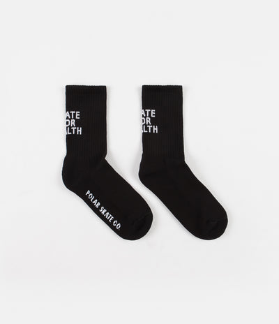 Polar Skate for Health Socks - Black