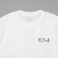 Polar Skeleton Fill Logo T-Shirt - White thumbnail