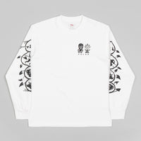Polar Spiral Long Sleeve T-Shirt - White thumbnail